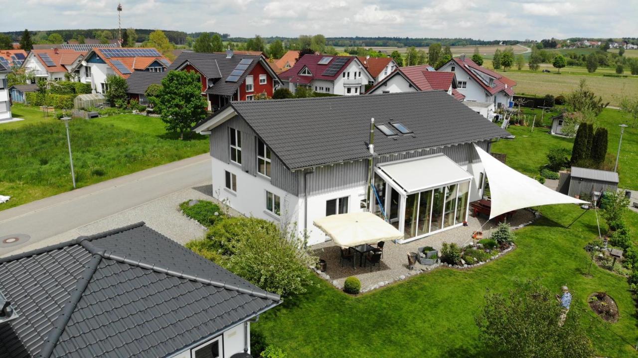 Gemuetliche Ferienwohnung Mit Panoramablick Muttensweiler المظهر الخارجي الصورة